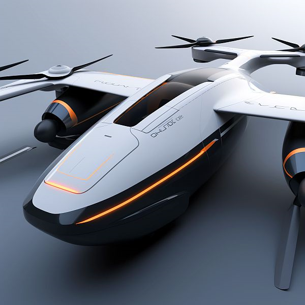 Air Taxi Design Study _ Florian Mack